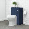 Nottingham Indigo Blue WC Unit with Park Royal Back to Wall Toilet