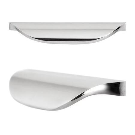 900mm Wall Hung Mirrored Cabinet - Ivory 3 Door Modern Handle - Nottingham Range