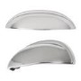 900mm Wall Hung Mirrored Cabinet - Grey 3 Door Traditional Handle - Nottingham Range