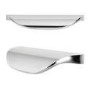 600mm Wall Hung Vanity Unit with Basin Ivory - Nottingham