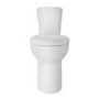 Close Coupled Comfort Height Toilet with Soft Close Seat 