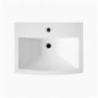 Basin and Full Pedestal - 1 Tap Hole - Modern - Montana