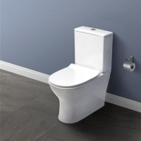 Indiana Short Projection Toilet and Soft Close Seat