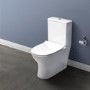 Indiana Short Projection Toilet and Soft Close Seat