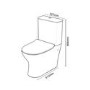 Indiana Short Projection Toilet and Soft Close Seat