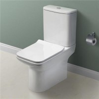 Milan Close Coupled Toilet and Seat with Pan Connector