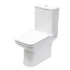 Milan Close Coupled Toilet and Seat with Pan Connector