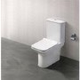 Milan Close Coupled Toilet and Seat