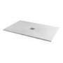 Neptune 900 x 1200 Smoked Glass Sliding Door Left Hand Shower Enclosure and Ultra Slim Silhouette Shower Tray and Waste