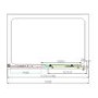 Neptune 900 x 1200 Smoked Glass Sliding Door Left Hand Shower Enclosure and Ultra Slim Silhouette Shower Tray and Waste