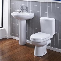Albury Two Tap Short Projection Bathroom Suite