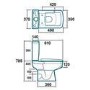 Madison Short Projection Toilet and Seat