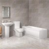 Better Bathrooms 1500 Salou Alton Straight Bath Suite