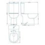 Salou Toilet and Basin Suite