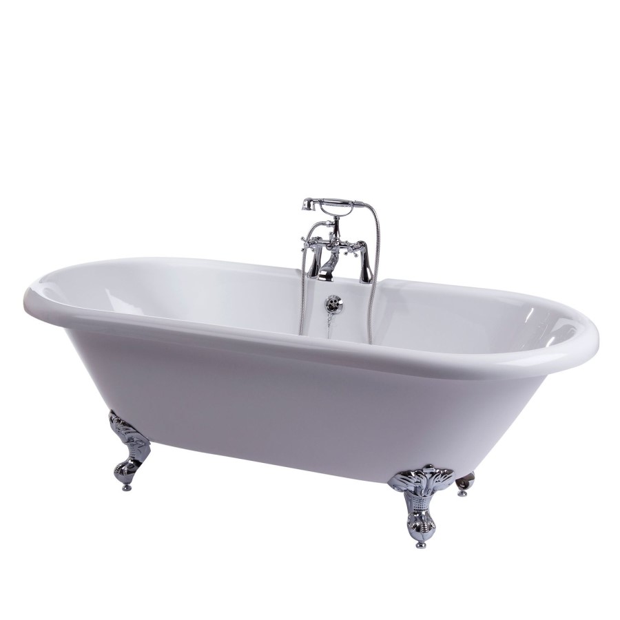 Park Royal Traditional Double Ended Roll Top Freestanding Bath - 1800 x 785mm