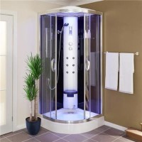 900 Quadrant Steam Shower Cabin with 6 Body Jets