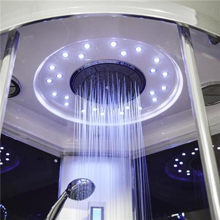 900 Quadrant Steam Shower Cabin with 6 Body Jets