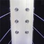 900 Quadrant Steam Shower Cabin with 6 Body Jets