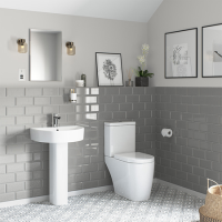 Newport Toilet and Basin Suite