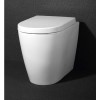 Newport Rimless Back to Wall Toilet with Slim Soft Close Seat