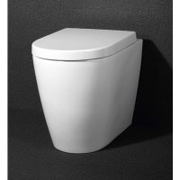 Newport Rimless Back to Wall Toilet with Soft Close Seat Newport Rimless Back to Wall Toilet with Soft Close Seat