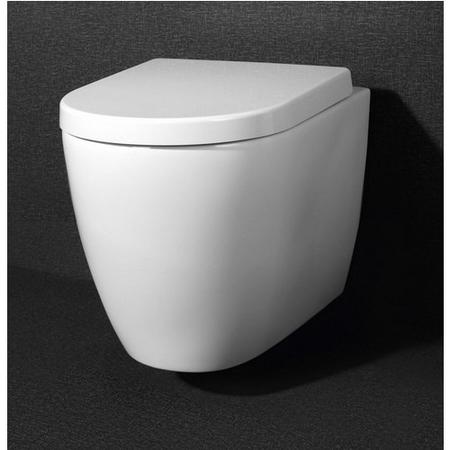 Newport Rimless Wall Hung Toilet with Soft Close Seat