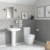 Boston Toronto Toilet and Basin Suite