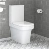Toronto Close Coupled Toilet with Soft Close Seat With Pan Connector