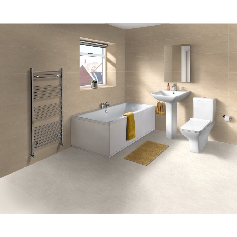 1700 Austin Chiltern Straight Bath Suite