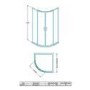 Austin 900 x 900 Quadrant Shower Enclosure and Tray Suite