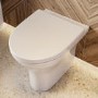 Back to Wall Short Projection Toilet with Soft Close Seat - Portland