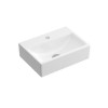 Houston 400mm Wall Hung Basin and Square Bottletrap
