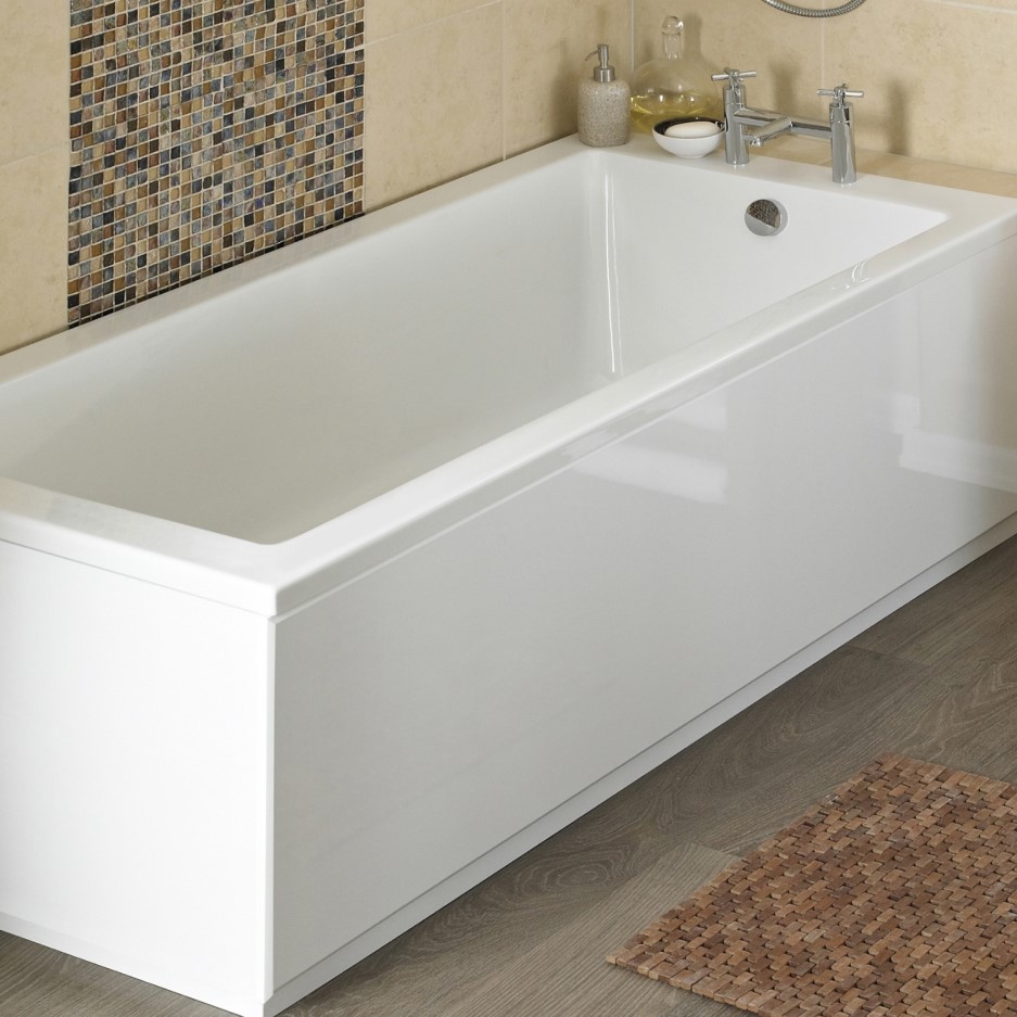 Classic 1700 Front Bath Panel with Plinth WG Better Bathrooms