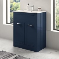 Nottingham Indigo Blue 600 Vanity Unit