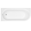 Portland 1700 x 750 J Shaped Left Hand Bath with Front Panel