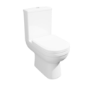 Brooklyn Spacesaver Left Hand Shower Bath Suite with Addison Toilet and Basin