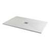 Ultra Low Profile Rectangular Shower Tray 1400 x 800mm Stone Resin - Silhouette