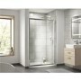 Premier Pacific 1500mm Reversible 6mm Single Sliding Door