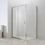 1200 x 800mm Rectangular Sliding Shower Enclosure - Vega