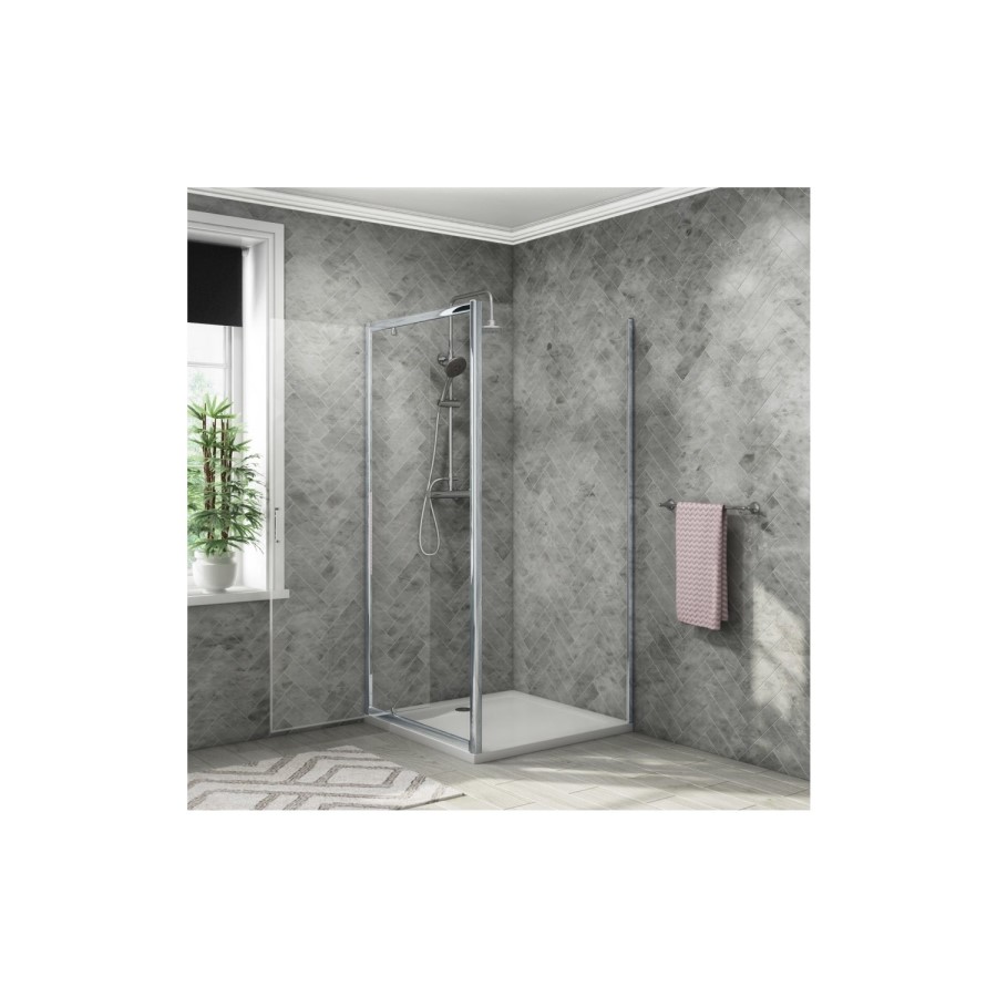 800 x 800 Pivot Shower Enclosure - Vega Range