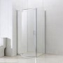 900mm Square Pivot Shower Enclosure - Vega