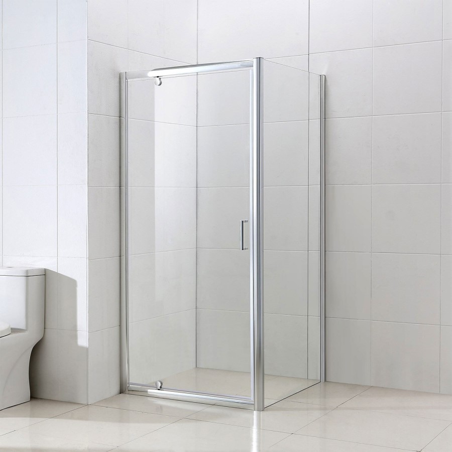 900mm Square Pivot Shower Enclosure - Vega