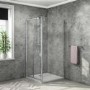 Bi Fold Door Shower Enclosure 800 x 800mm - 4mm Glass - Vega Range