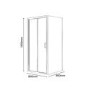 Bi Fold Door Shower Enclosure 800 x 800mm - 4mm Glass - Vega Range