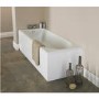 Barmby Single Ended Round Bath with Premiercast - 1800 x 800mm