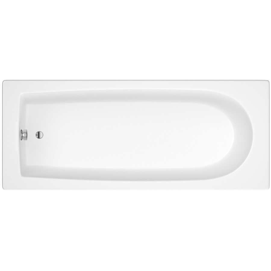 Barmby Single Ended Round Bath with Premiercast - 1800 x 800mm