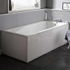 Linton Single Ended Square Bath - 1600 x 700mm