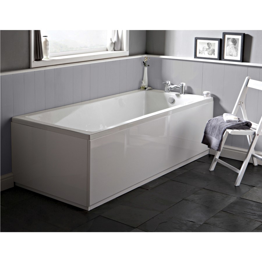 Linton Single Ended Round Bath with Premiercast - 1700 x 750mm
