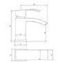 Midi Mono Basin Mixer