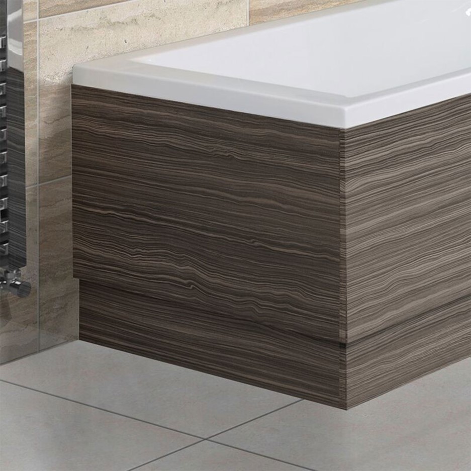 Austin 750mm Grey Avola End Bath Panel Better Bathrooms